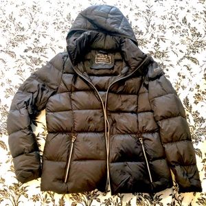 Lucky Brand Puffer Jacket - Black